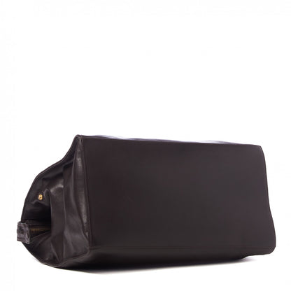 Chanel Lambskin CC Tote Brown 3 of 9