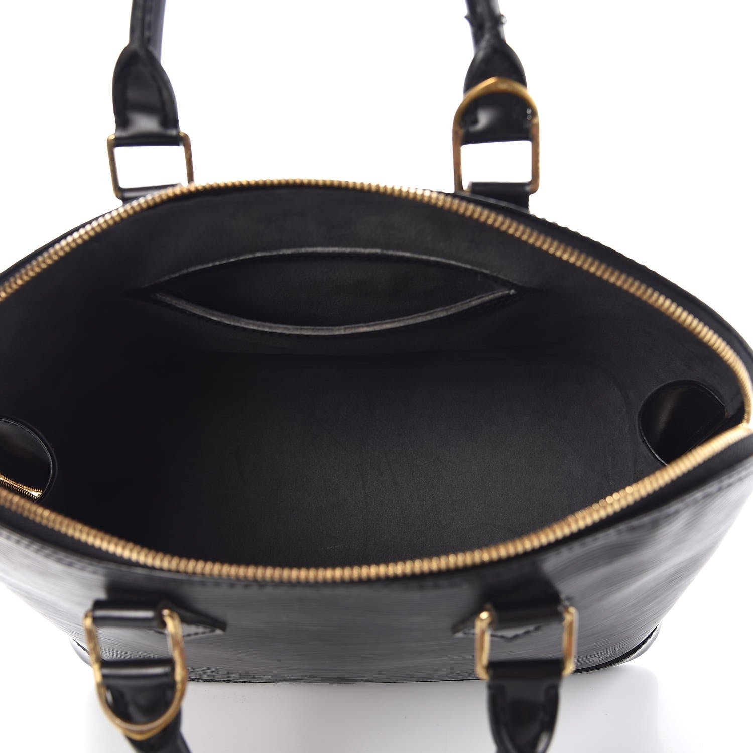 Louis Vuitton Epi Alma PM Black 5 of 22