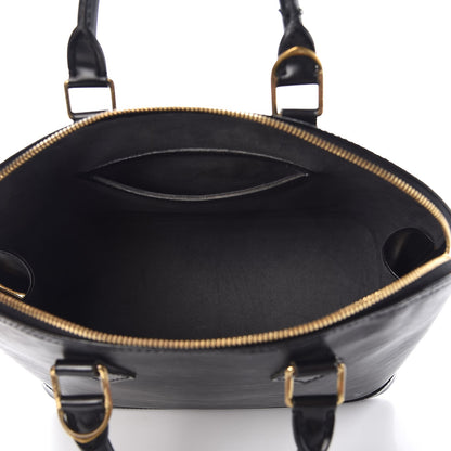 Louis Vuitton Epi Alma PM Black 5 of 22