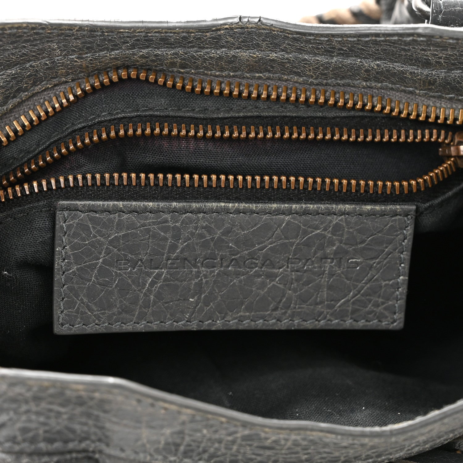 Balenciaga Agneau Classic Hardware Mini City Gris Tarmac 9 of 11