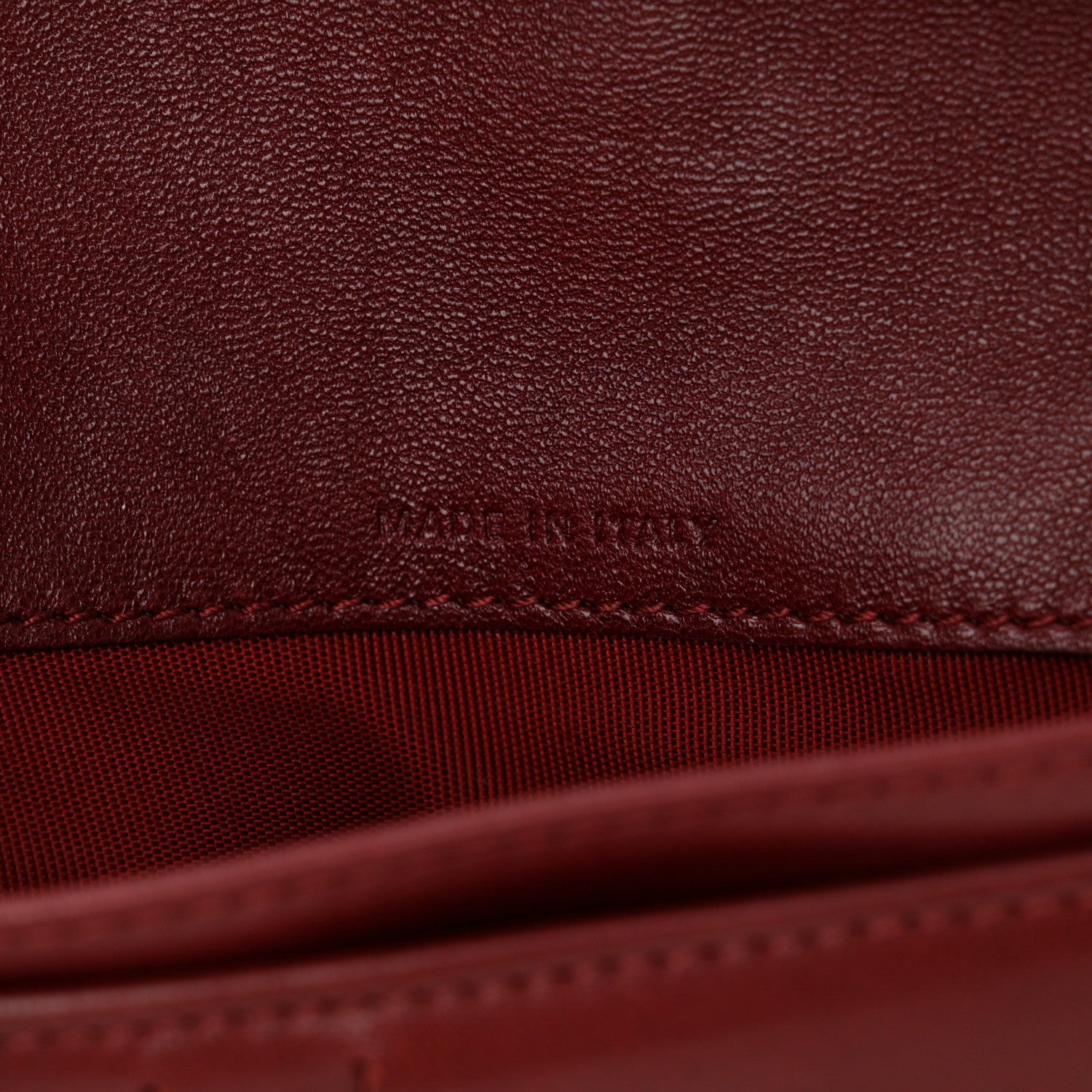 Chanel Lambskin Bow French Wallet Red 8 of 12