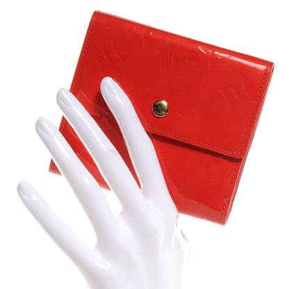 Louis Vuitton Vernis Elise Wallet Rouge 2 of 7