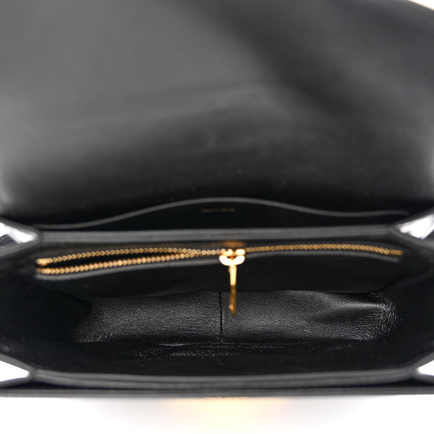 Shiny Calfskin Teen Triomphe Black