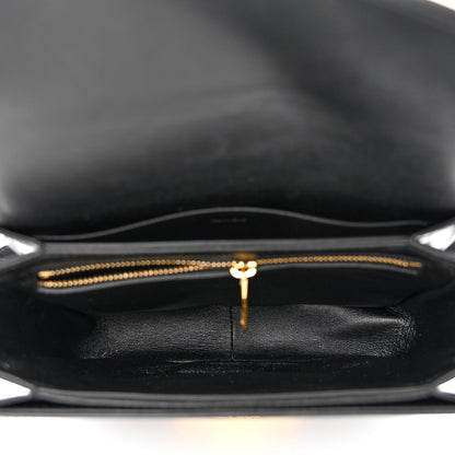 Celine Shiny Calfskin Teen Triomphe Black 5 of 15