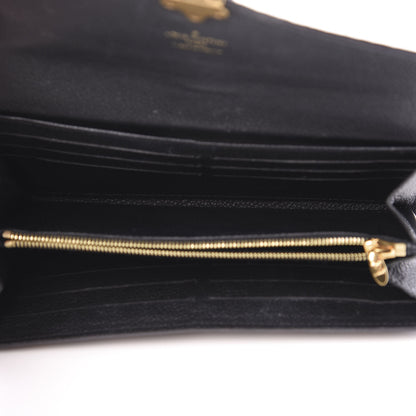 Louis Vuitton Damier Ebene Clapton Wallet Black 4 of 10