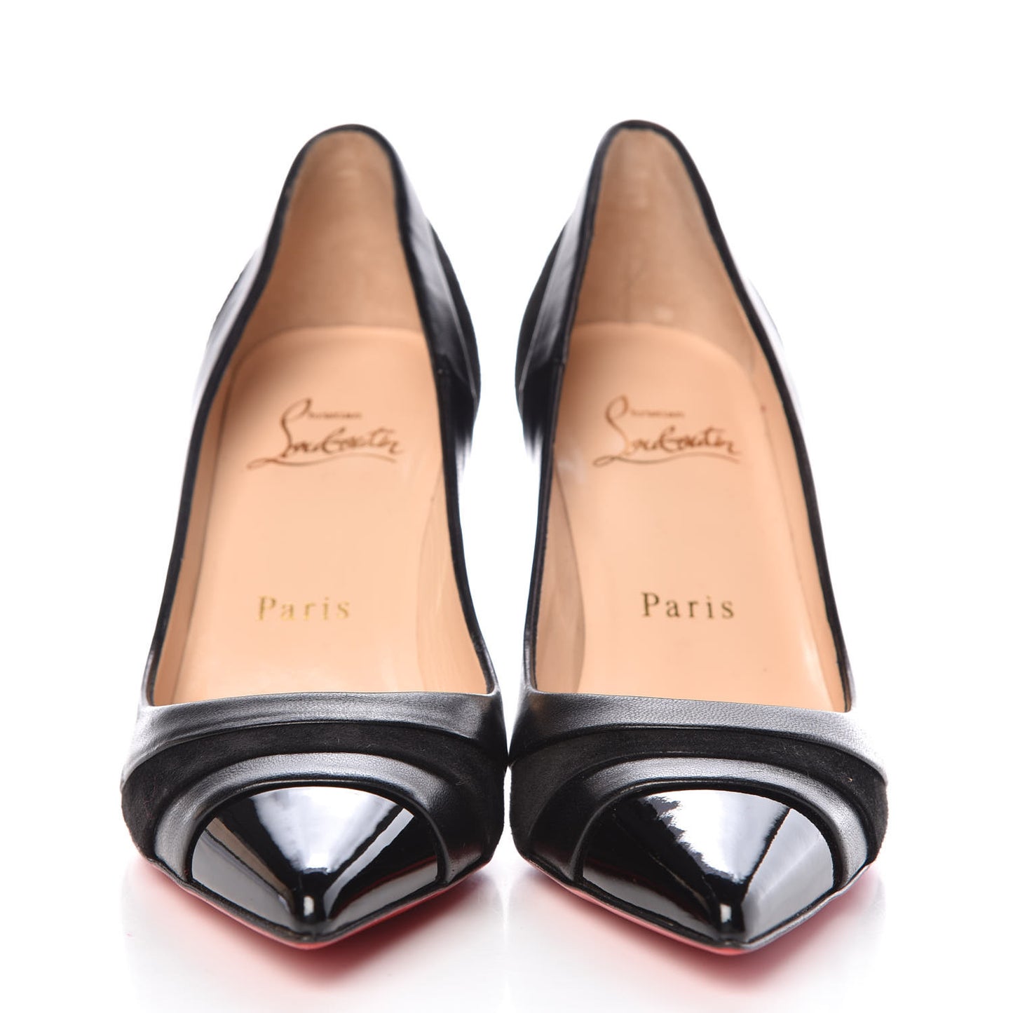 Nappa Patent Veau Velours Eklectica 85 Pumps 35 Black