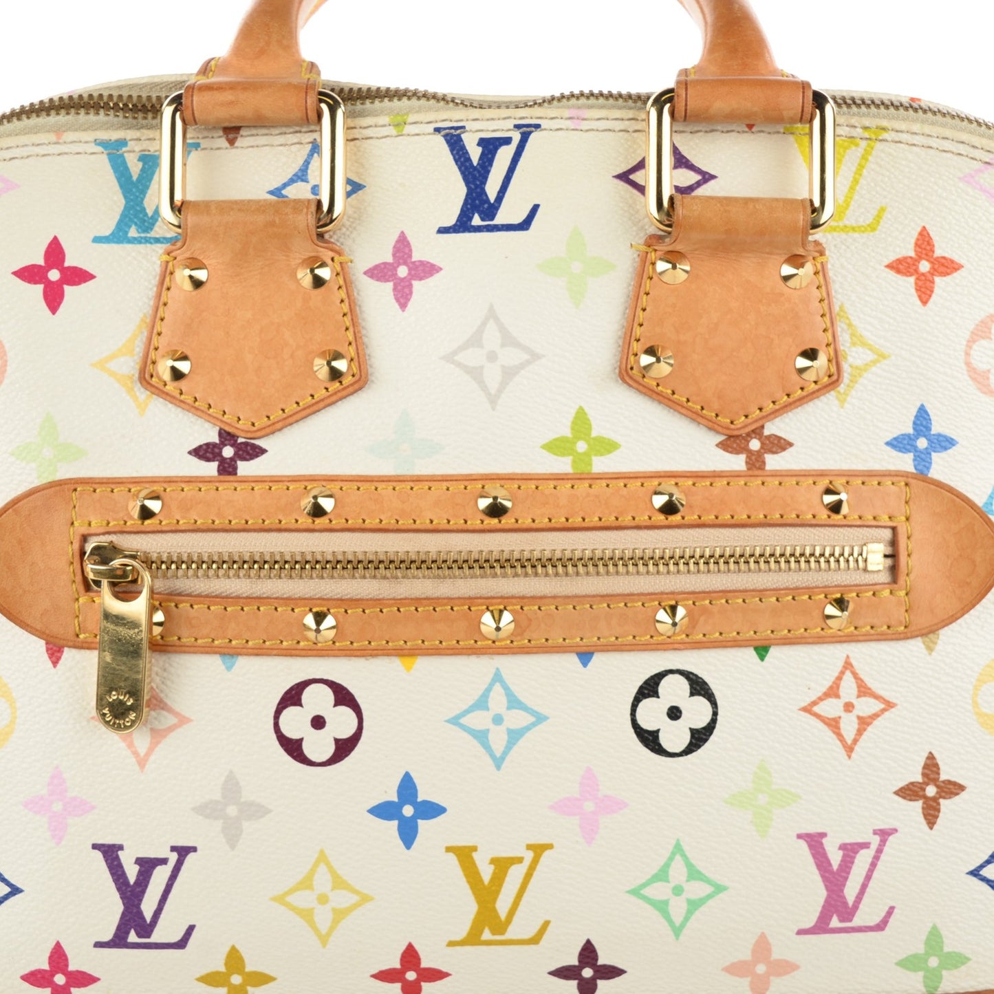 Monogram Multicolor Alma White