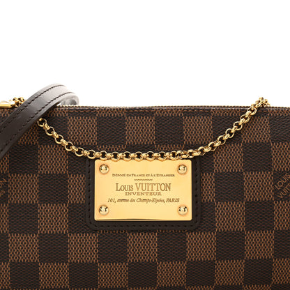 Louis Vuitton Damier Ebene Eva Clutch 8 of 10