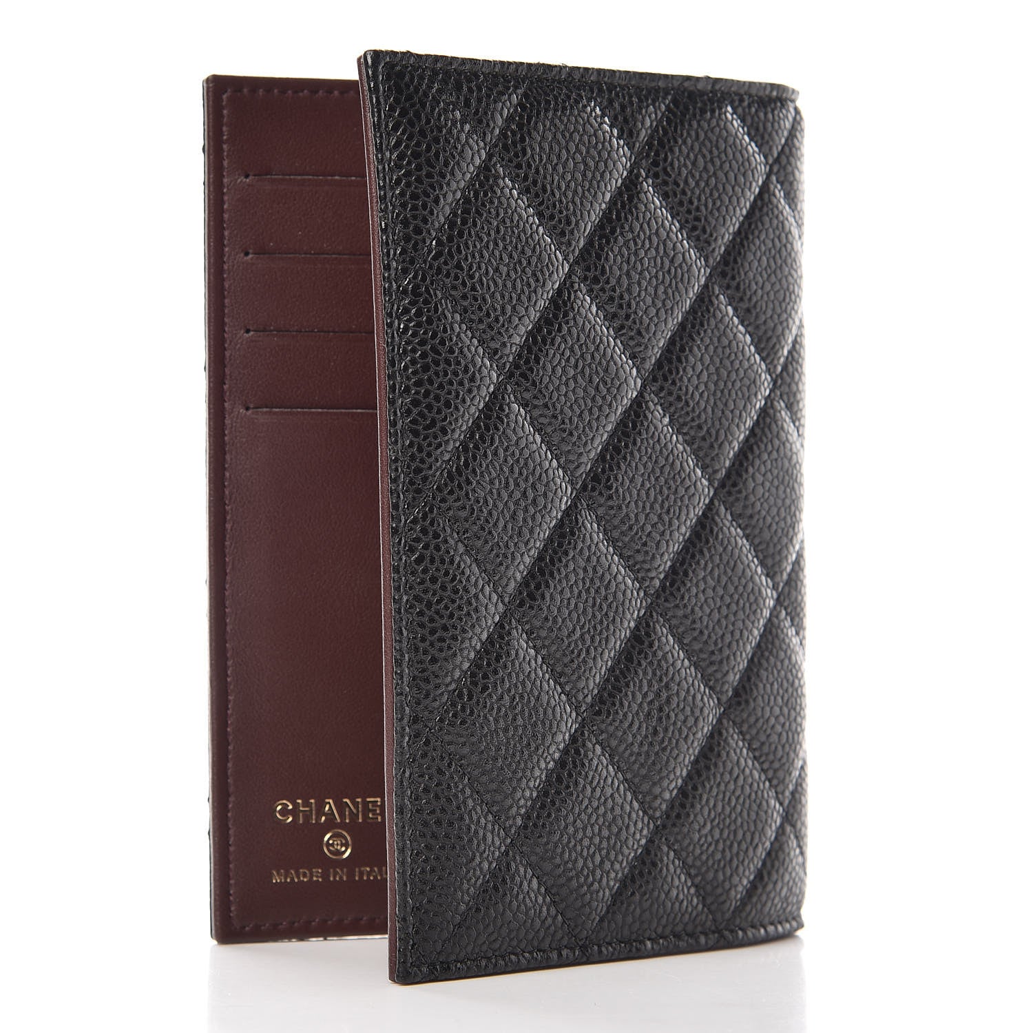 Chanel Caviar Quilted Passport Holder Black 3 of 8