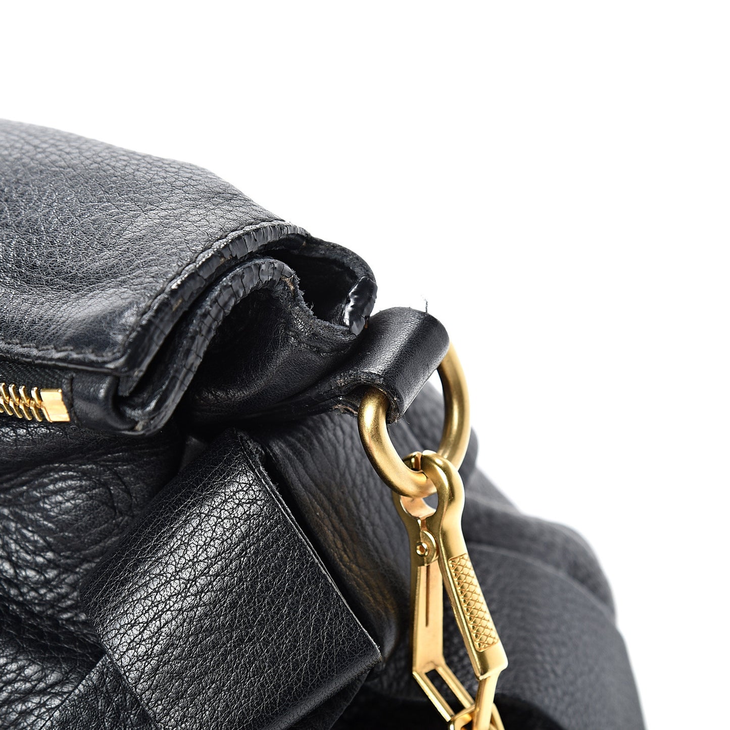 Vitello Medium Bow Bag Black