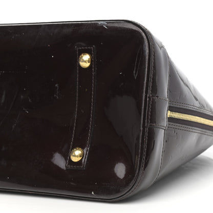 Louis Vuitton Vernis Alma GM Amarante 11 of 16