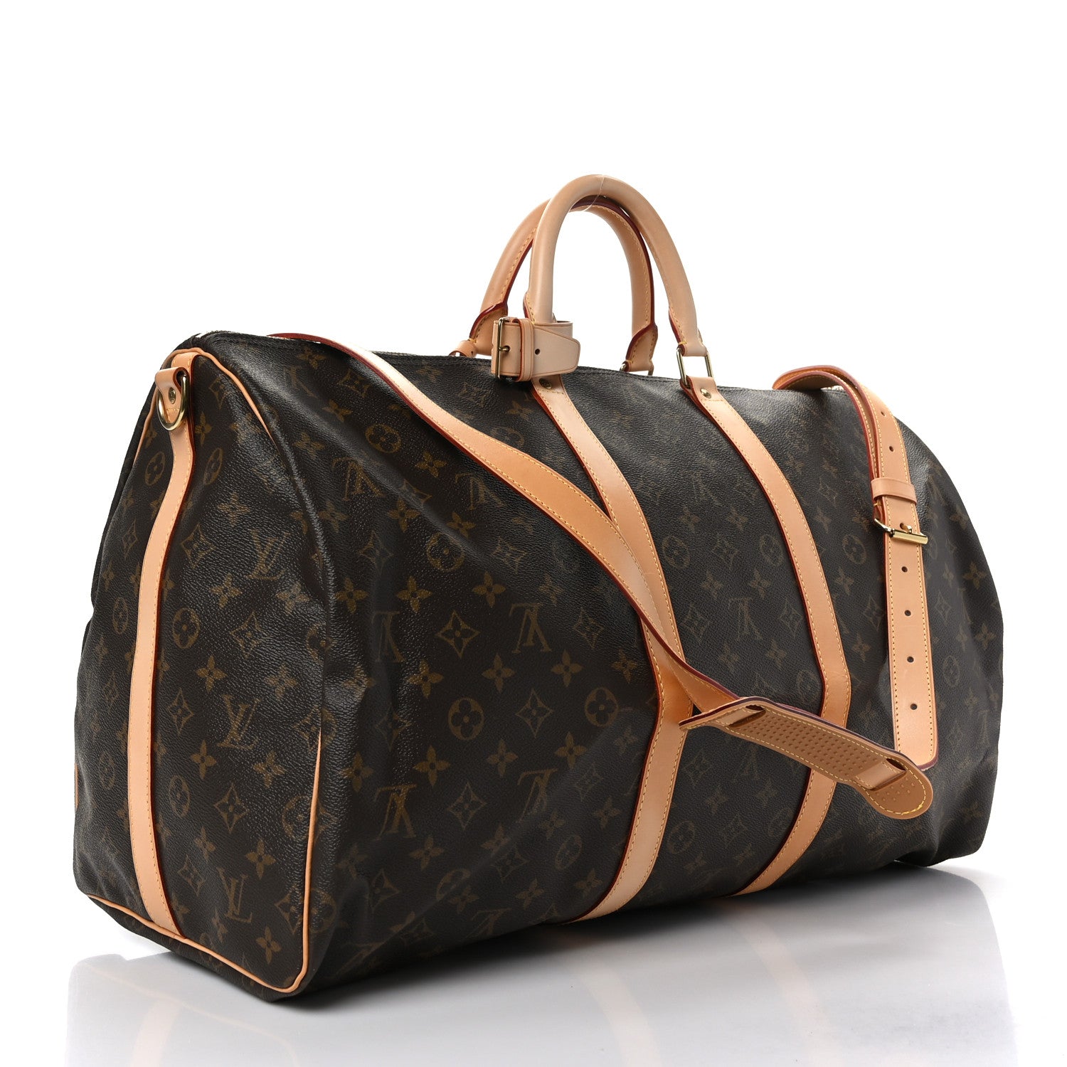 Louis Vuitton Monogram Keepall Bandouliere 55 3 of 11