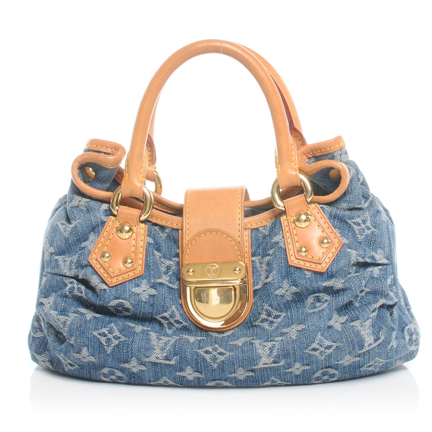 Louis Vuitton Denim Pleaty Blue 1 of 7