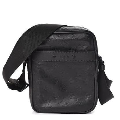 Louis Vuitton Calfskin Monogram Shadow Danube PM Black 1 of 11