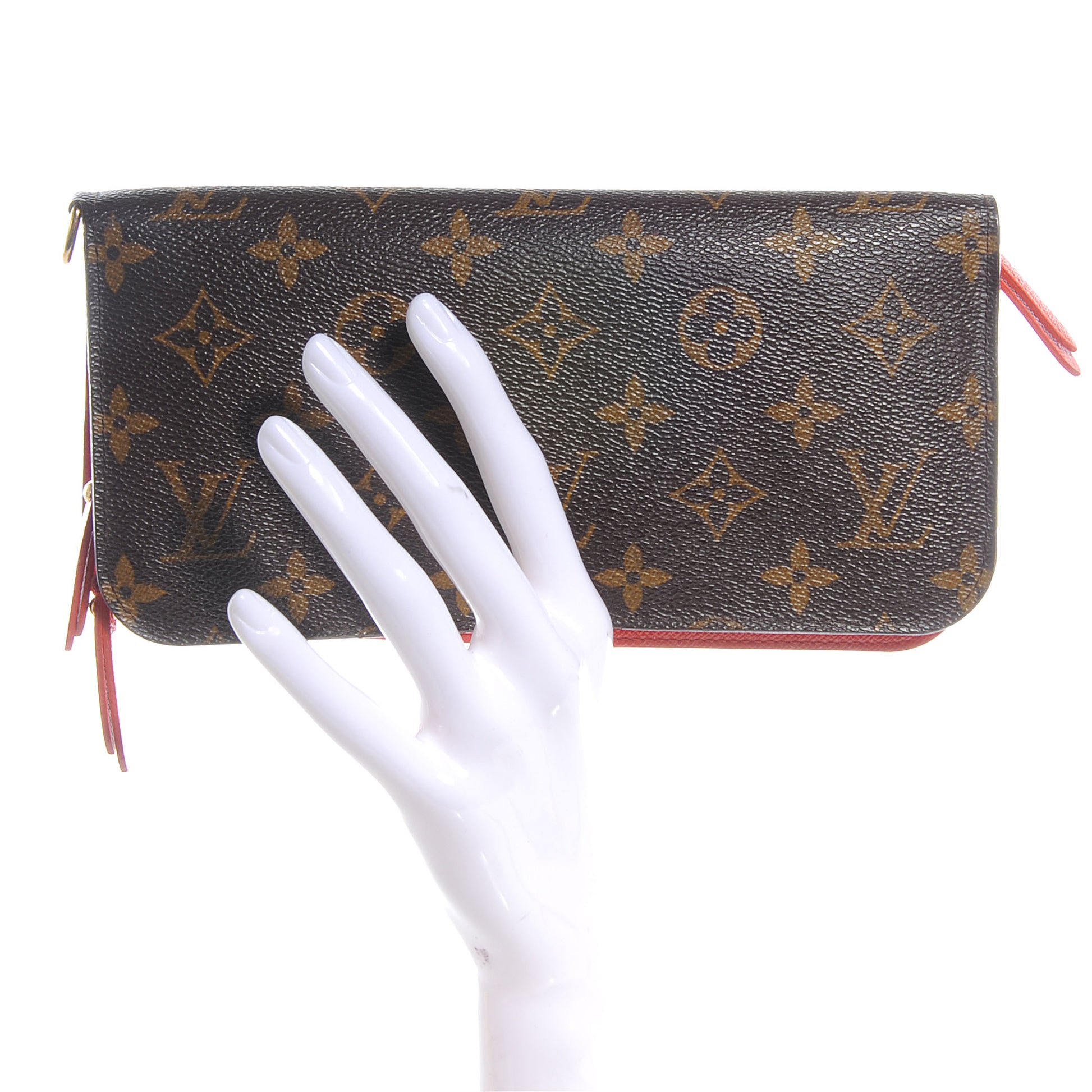 Louis Vuitton Monogram Insolite Wallet Orange 3 of 9