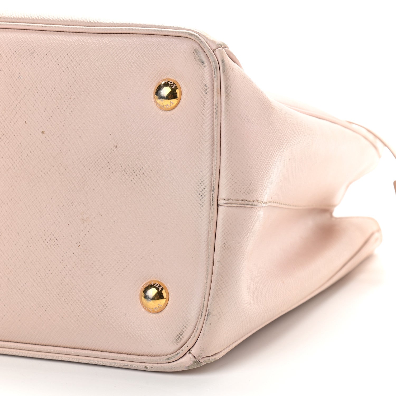 Prada Saffiano Lux Small Double Zip Tote Cammeo 8 of 12