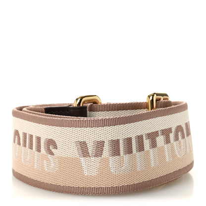 Louis Vuitton Jacquard Speedy Bandouliere 20 Shoulder Strap Beige Brown 2 of 3