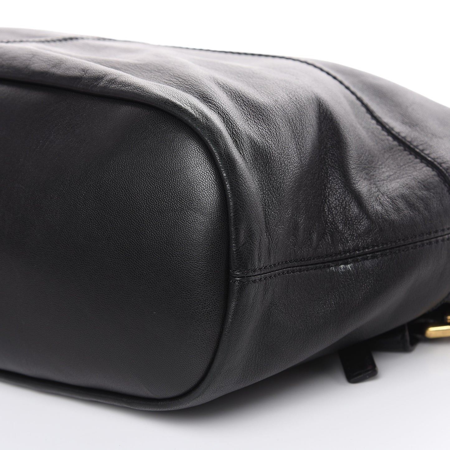 Lambskin Studded Medium Nightingale Black