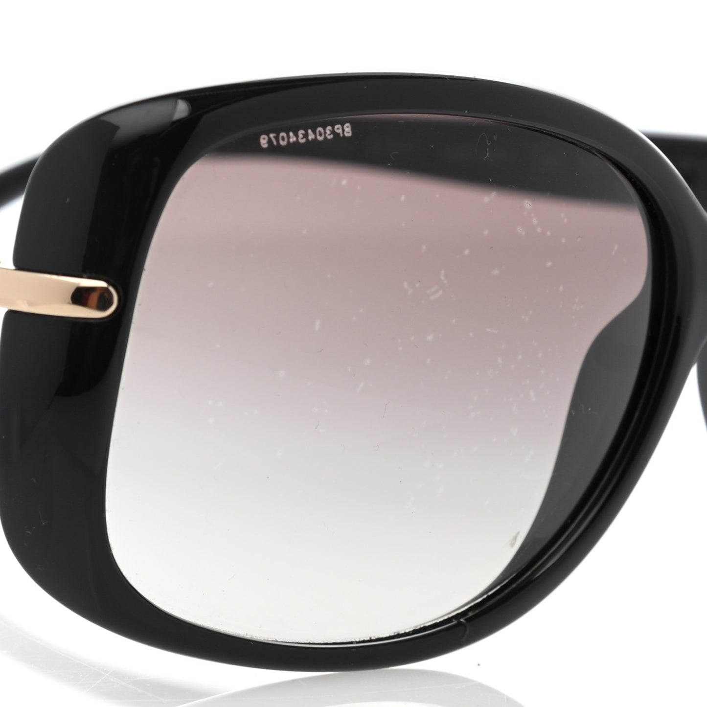 Acetate Square Sunglasses SPR 08O Black