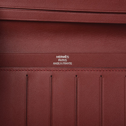 Hermes Swift Citizen Twill Long Combined Wallet Prune 6 of 7