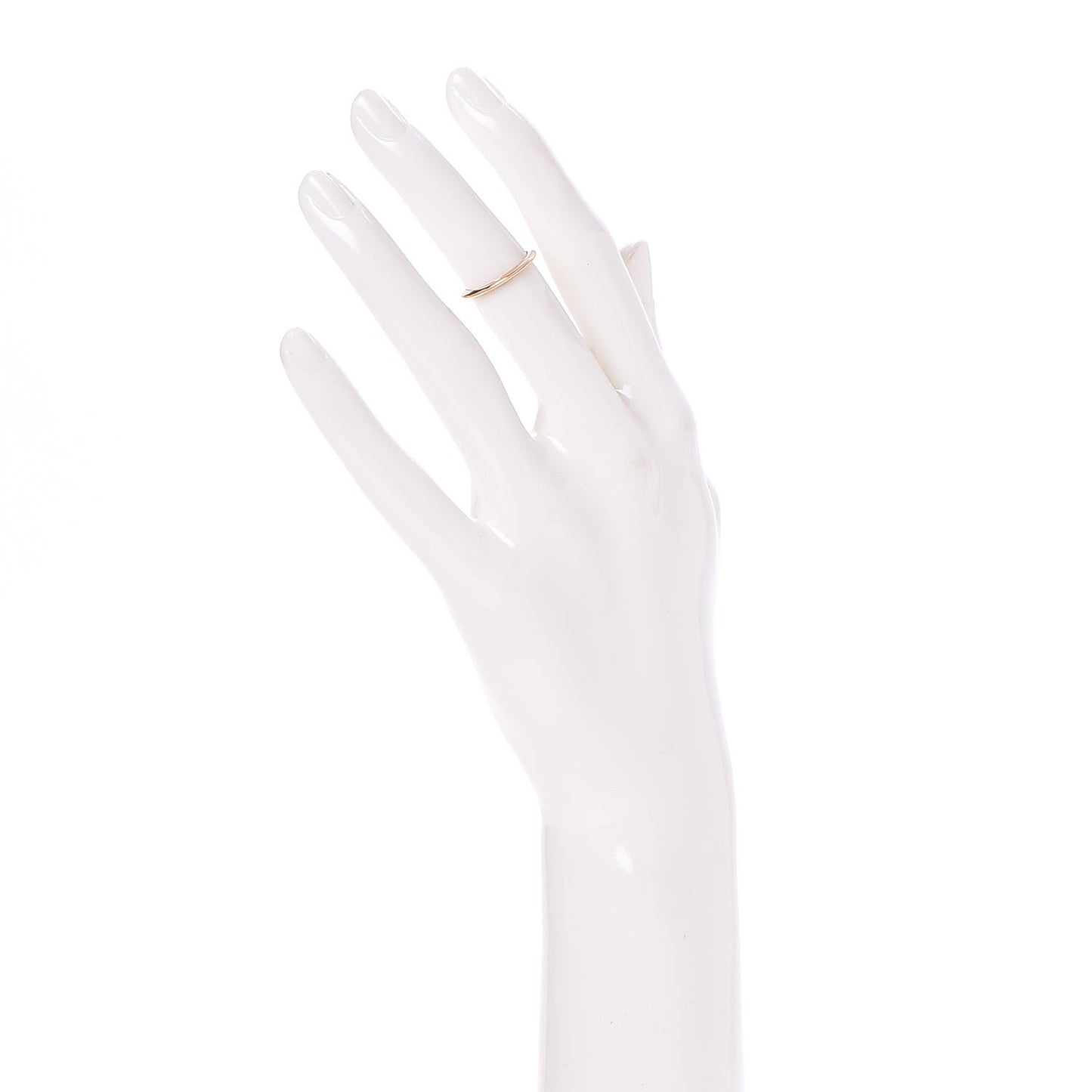 18K Rose Gold Milgrain Band Ring 46.8 4