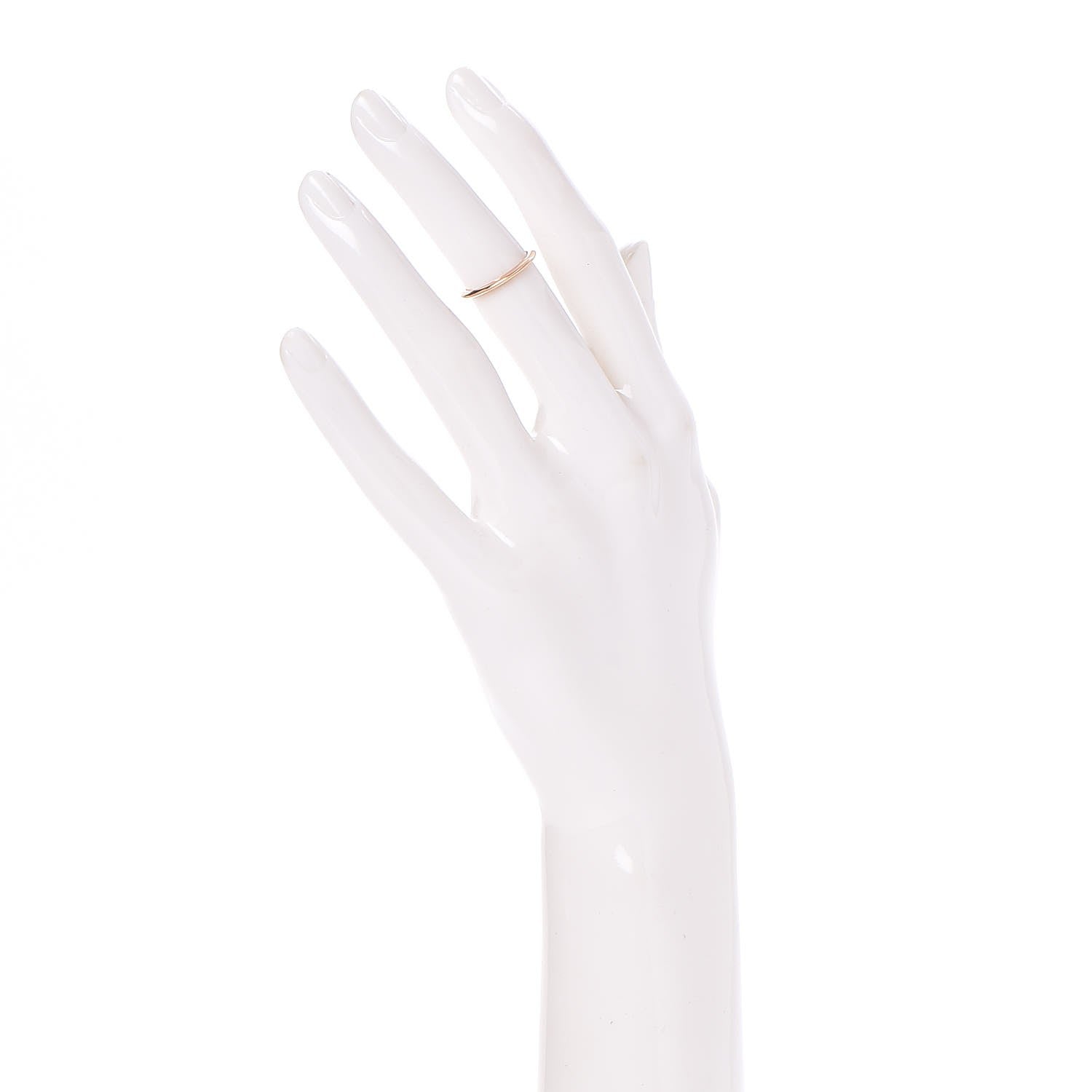 Tiffany 18K Rose Gold Milgrain Band Ring 46.8 4 2 of 5