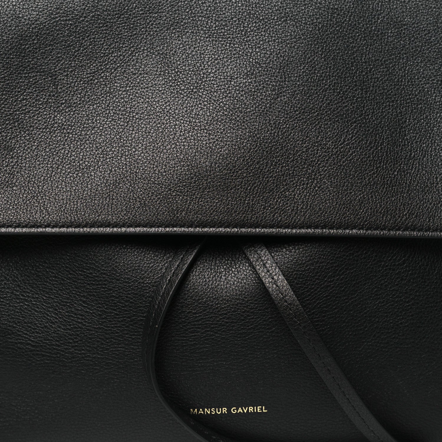 Mansur Gavriel Calfskin Lady Bag Black 7 of 9