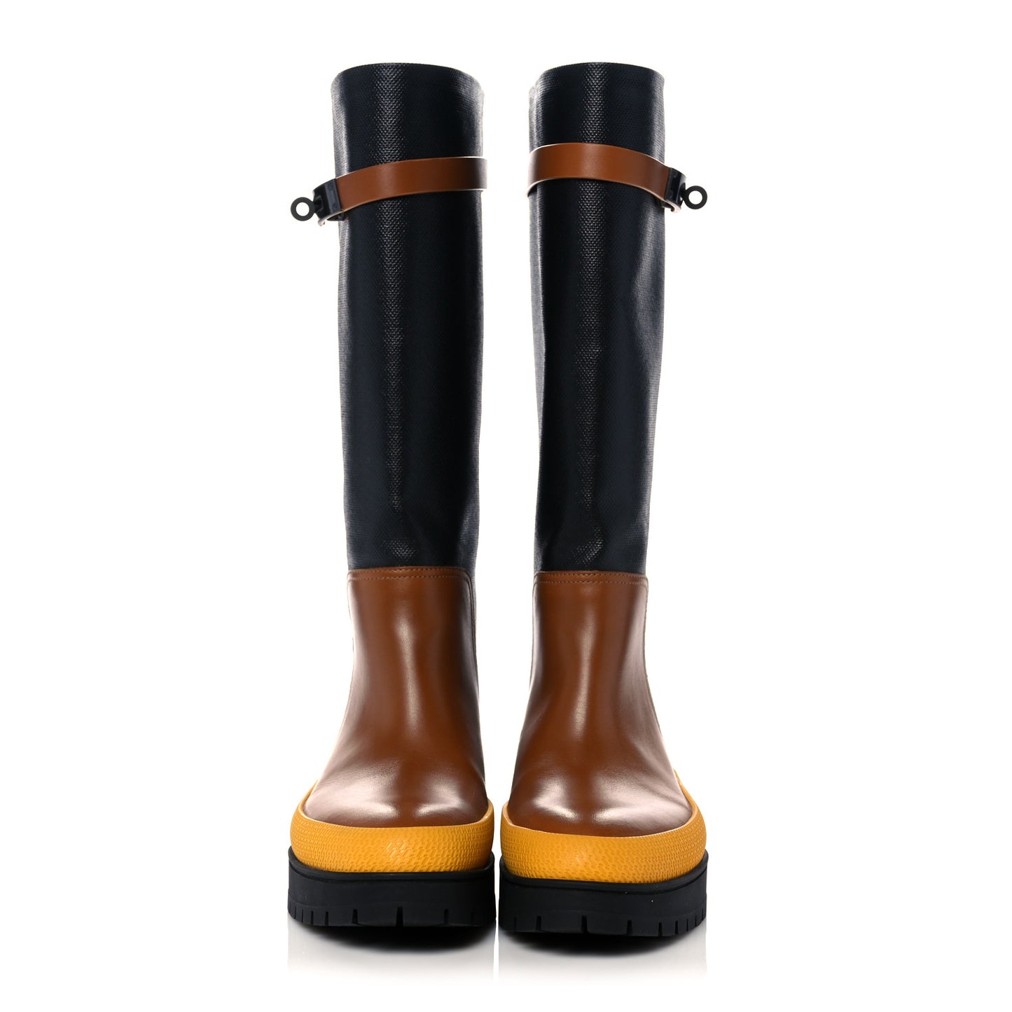 Toile De Coton Barn Boots 36 Black Marron Iroko