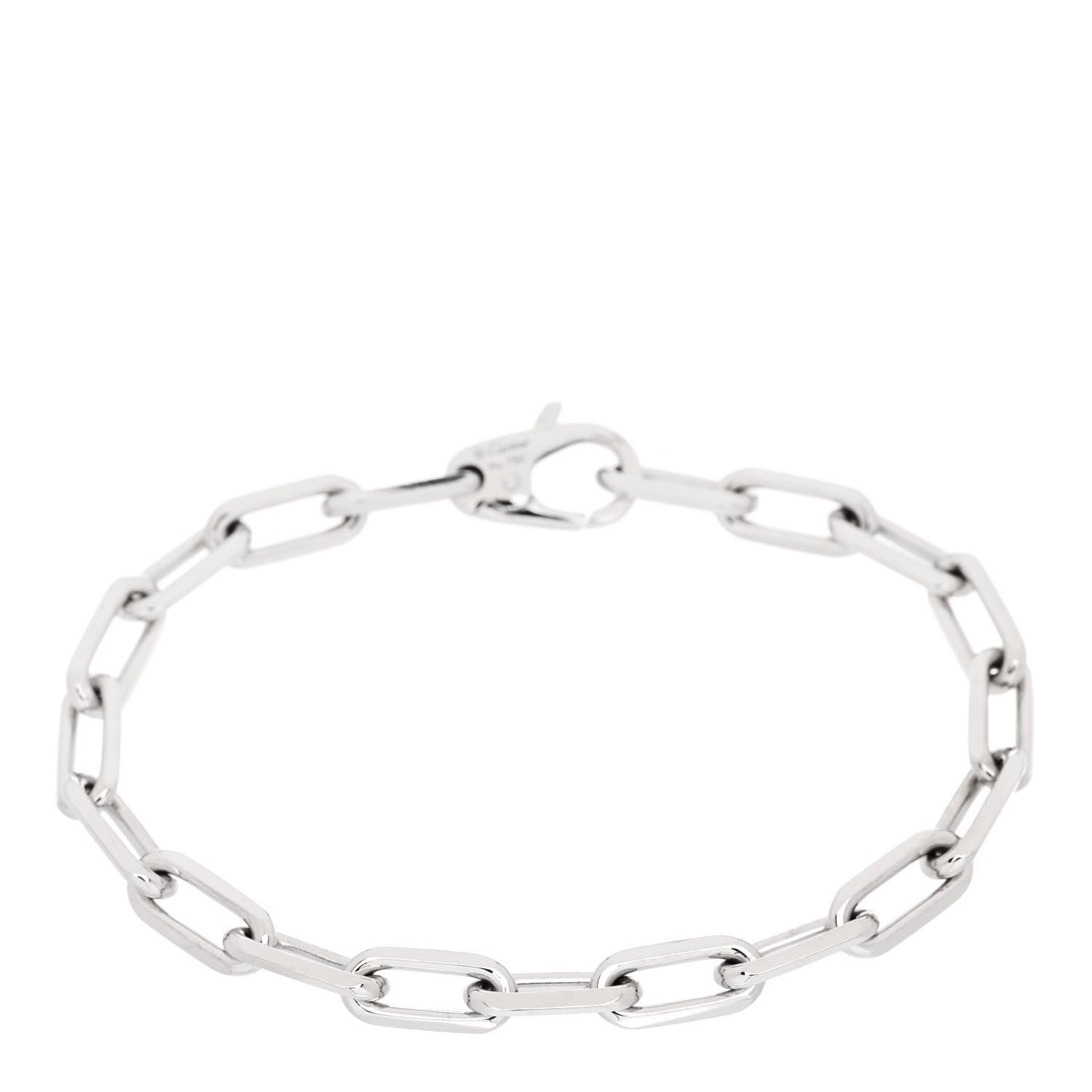 18K White Gold Santos de Cartier Bracelet