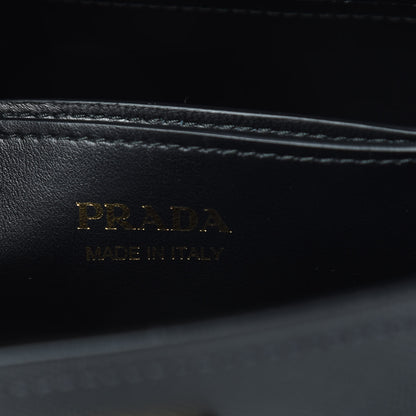 Prada Saffiano Cuir Micro Matinee Tote Black 7 of 10