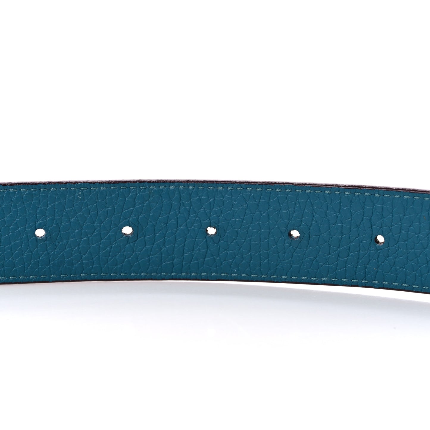 Taurillon Calfskin 30mm LV Initiales Reversible Belt 85 34 Black Navy
