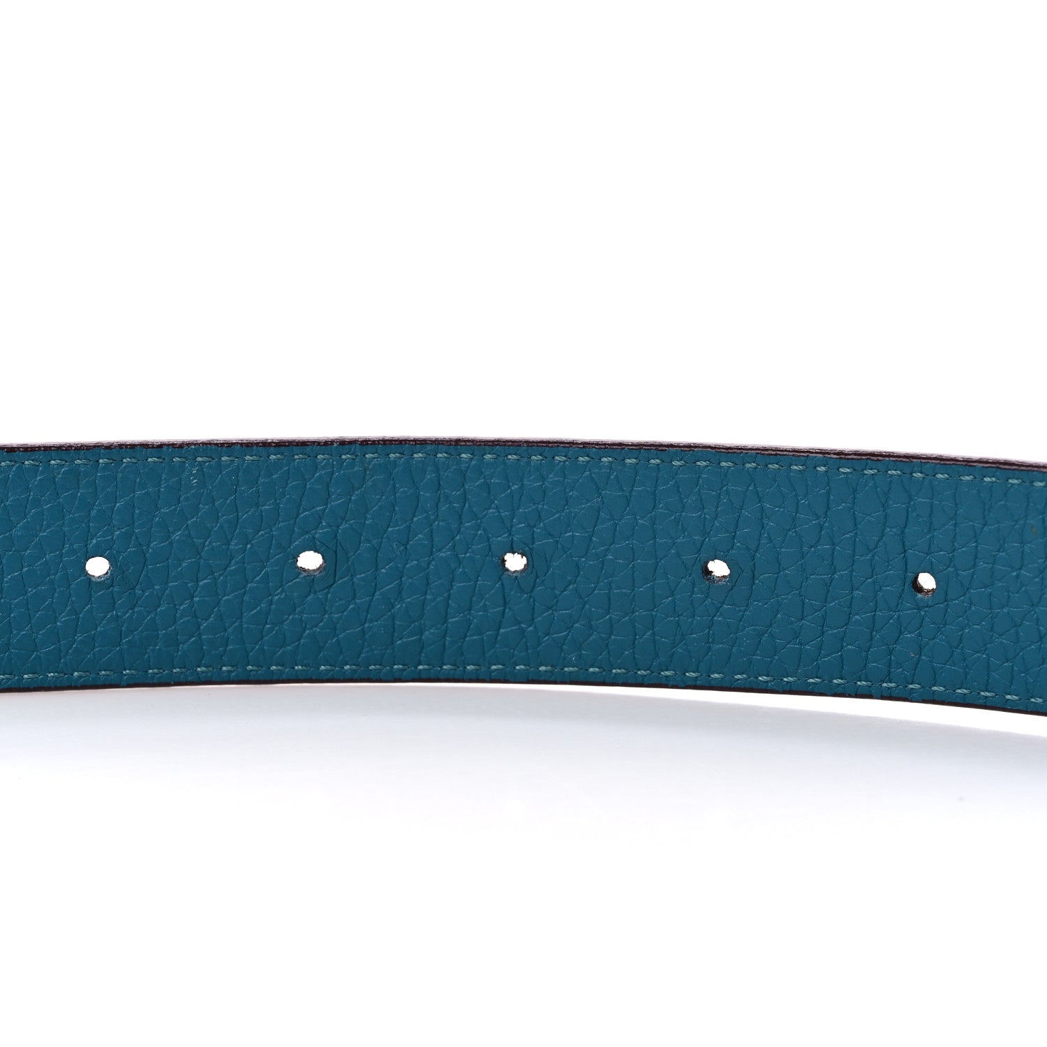 Louis Vuitton Taurillon Calfskin 30mm LV Initiales Reversible Belt 85 34 Black Navy 4 of 6