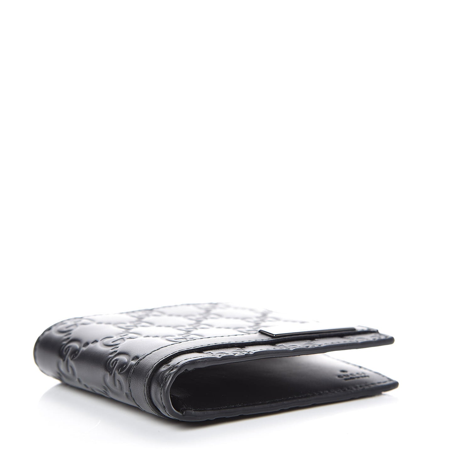 Guccissima Signature Bi-Fold Wallet Black