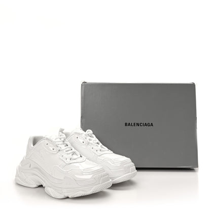 Balenciaga Rubber Monocolor Womens Triple S Sneakers 39 White 8 of 8
