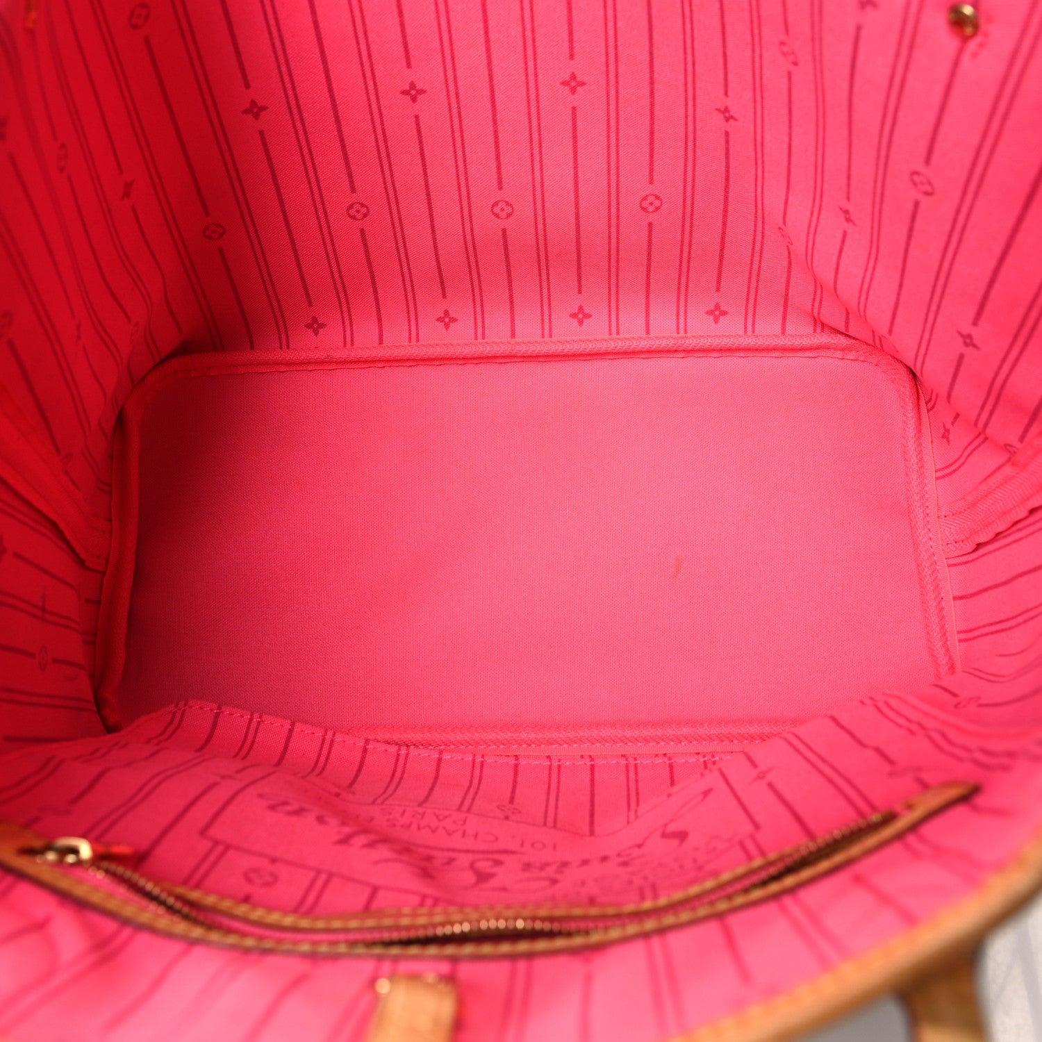 Louis Vuitton Monogram Roses Neverfull MM 5 of 10