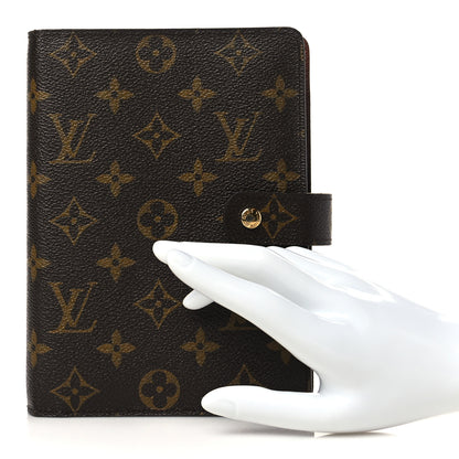 Louis Vuitton Monogram Medium Ring Agenda Cover 2 of 8