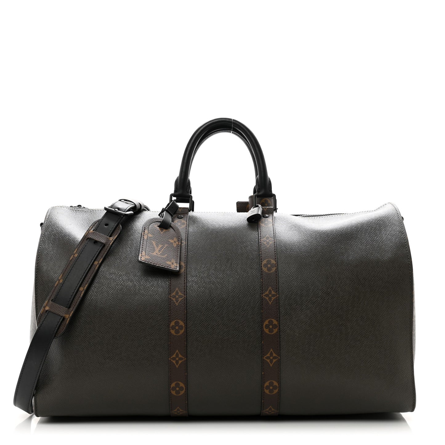 Taiga Monogram Keepall Bandouliere 50 Khaki
