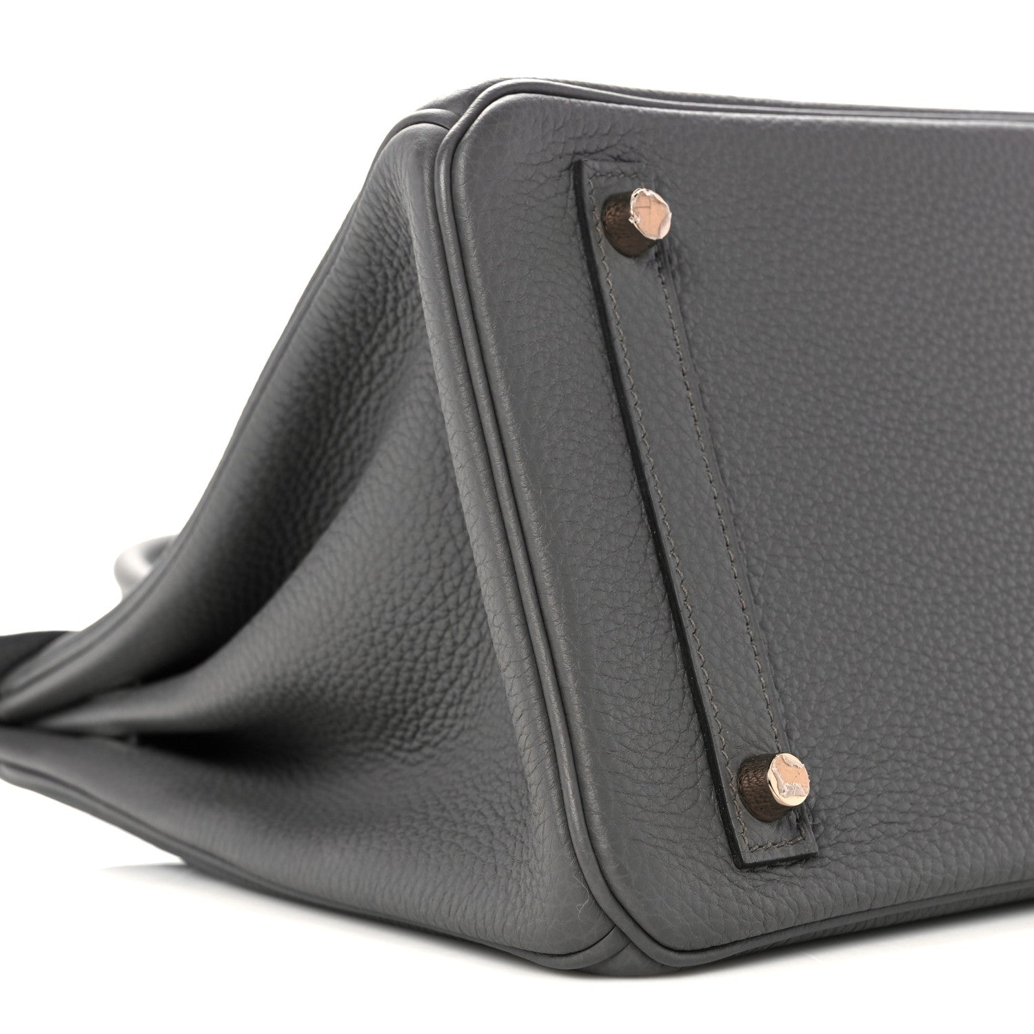 Hermes Togo Birkin 30 Etain 7 of 9