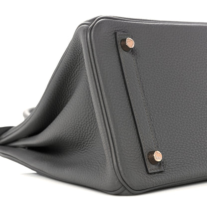 Hermes Togo Birkin 30 Etain 7 of 9