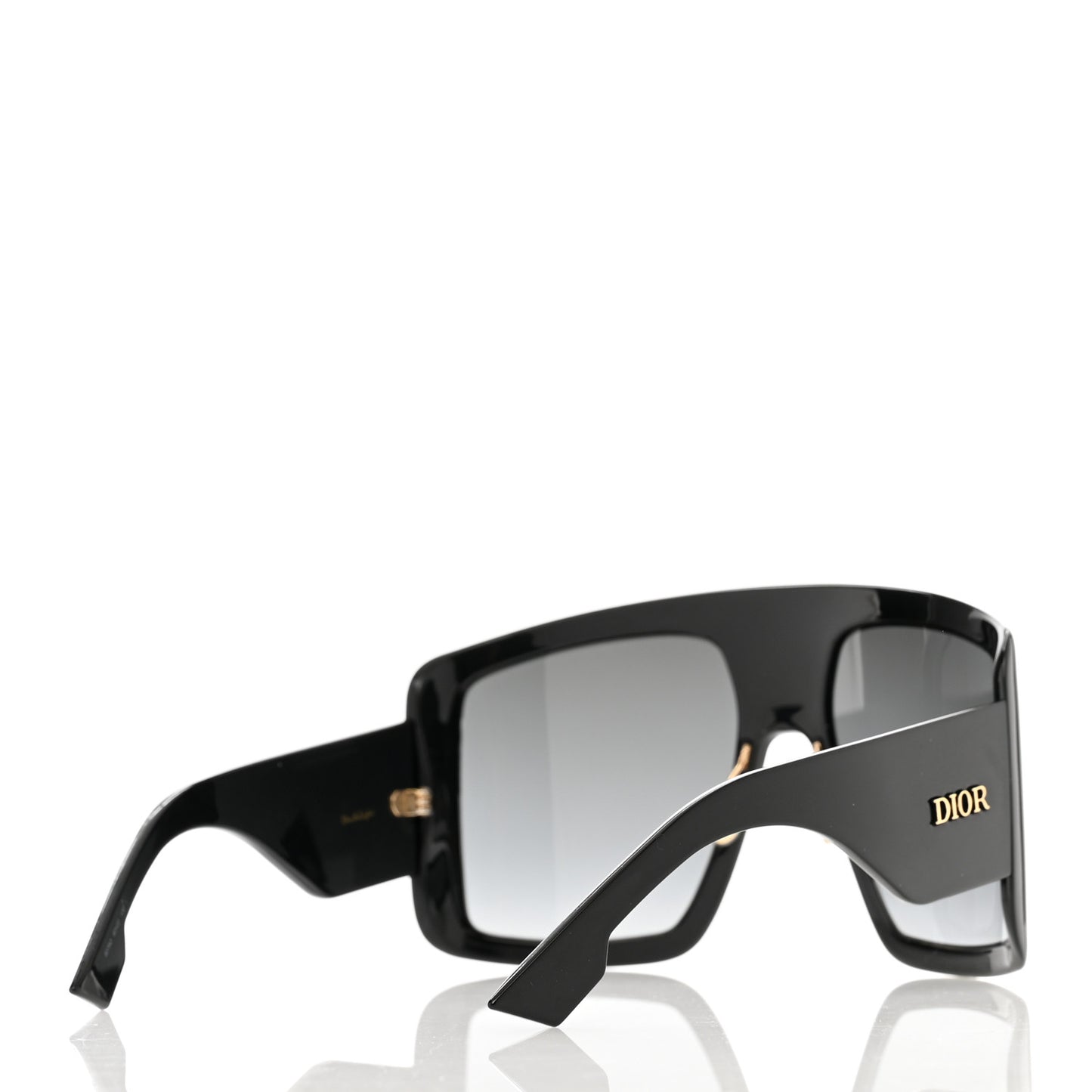 Acetate DiorSo Light 1 Shield Sunglasses Black