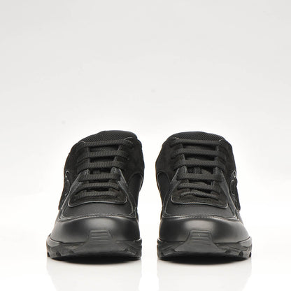 Chanel Suede Calfskin CC Sneakers 37 Black 3 of 6