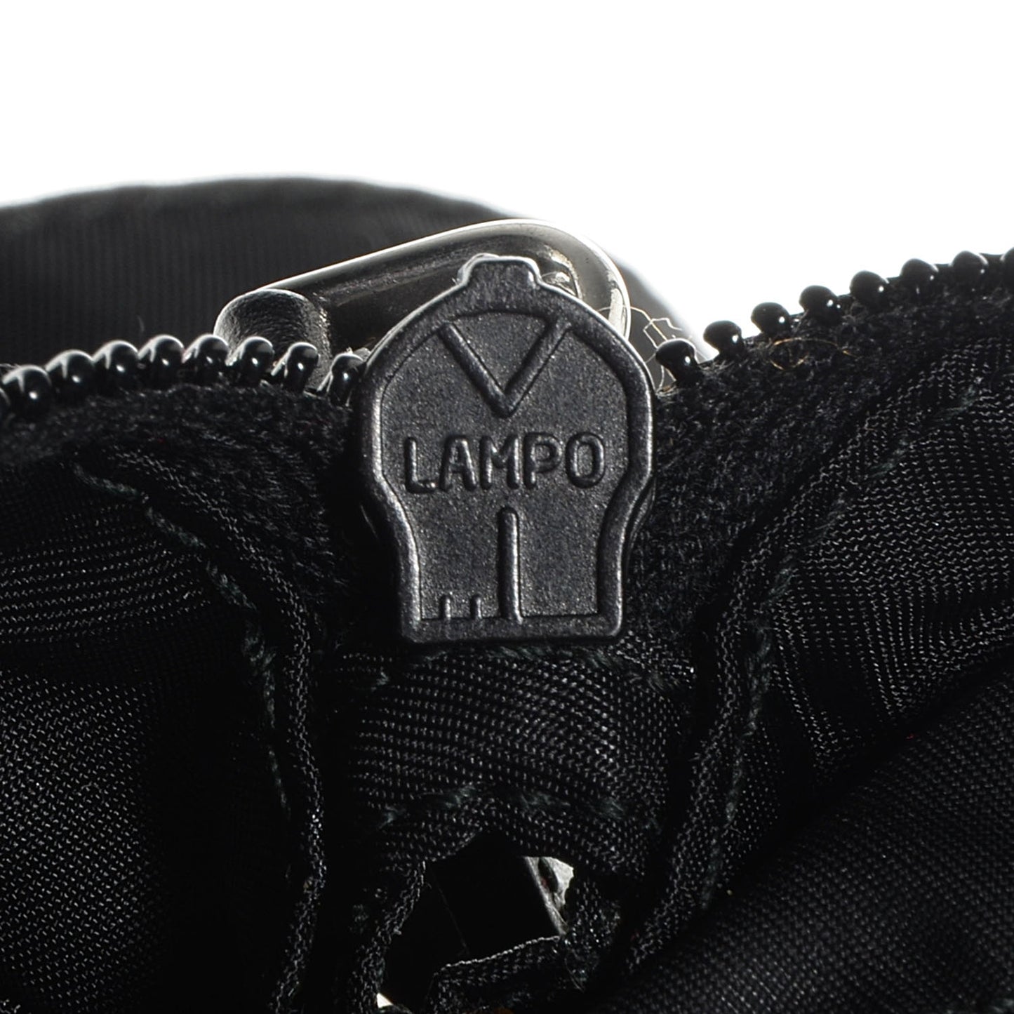 Nylon Vela Flat Messenger Bag Black