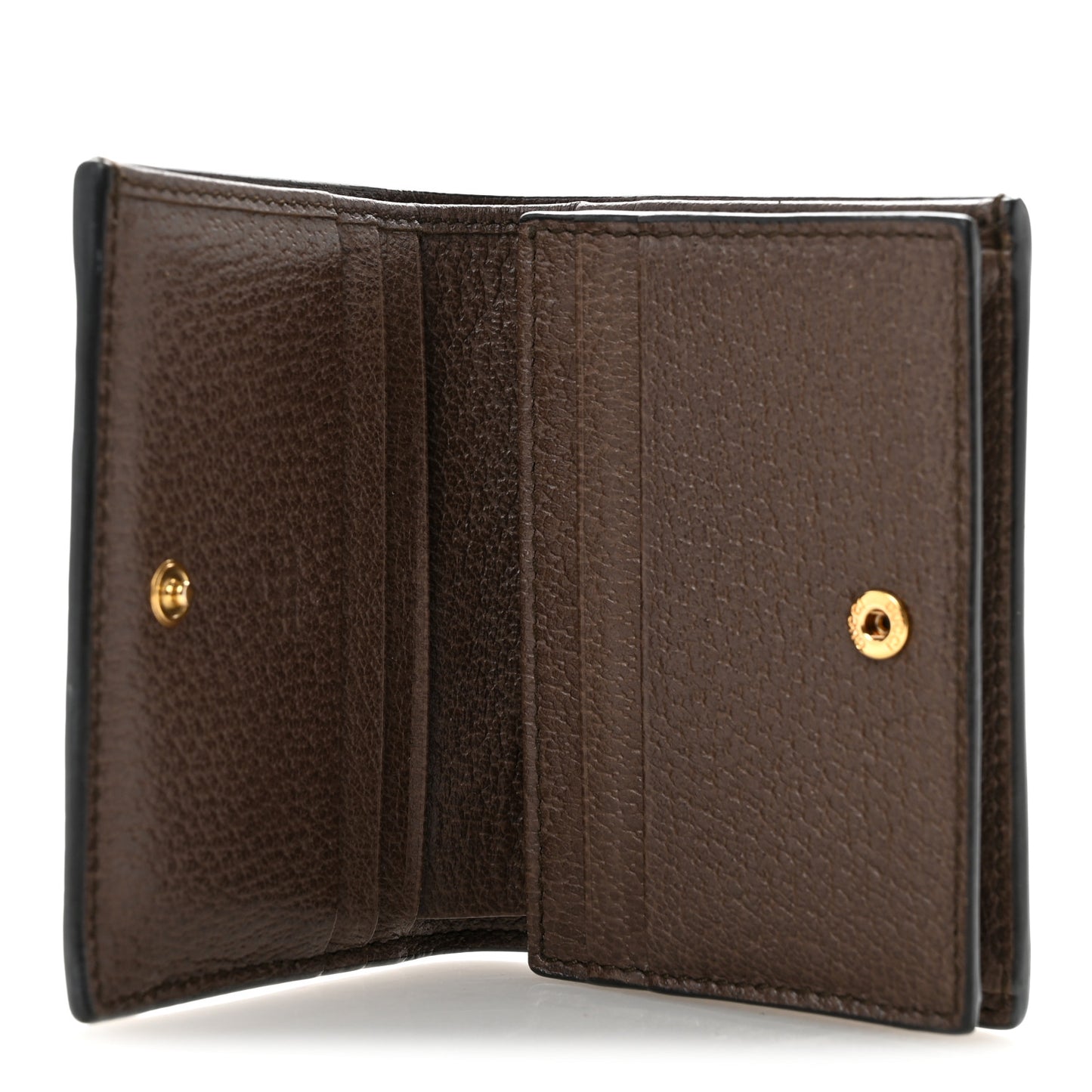 GG Supreme Monogram Web Ophidia Card Case Beige New Acero