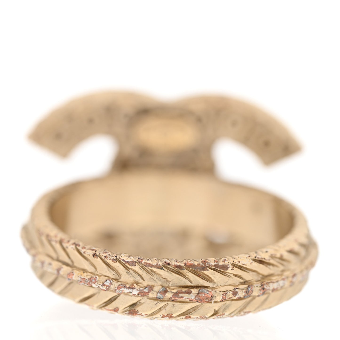 Pearl CC Ring 51/5.75 Gold
