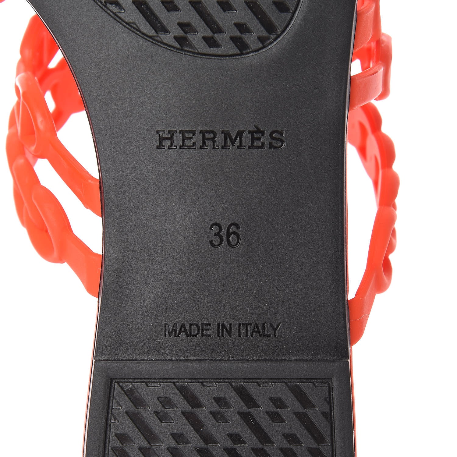Hermes Chaine d'Ancre Nude Sandals 36 Pavot 6 of 8