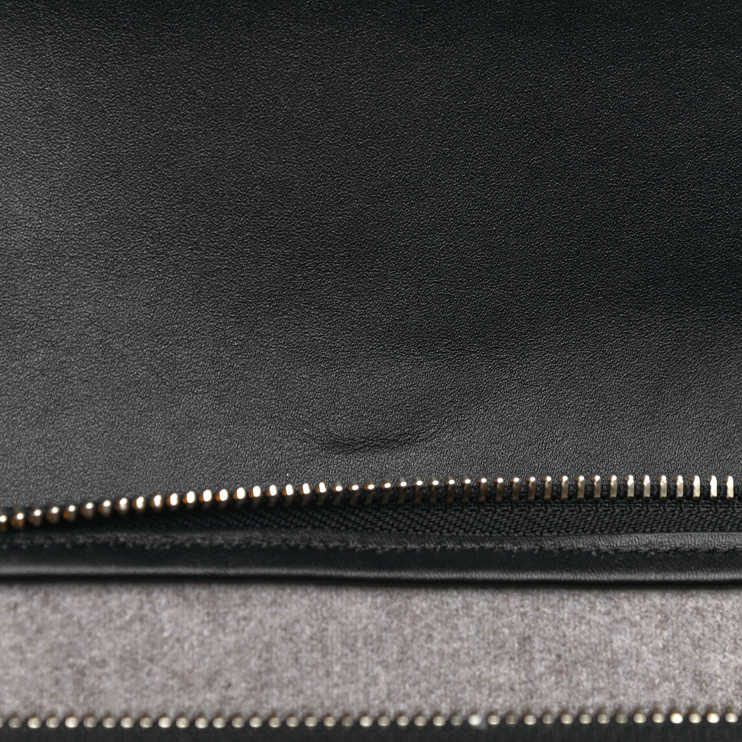 Felt Smooth Calfskin Mini Belt Bag Beige