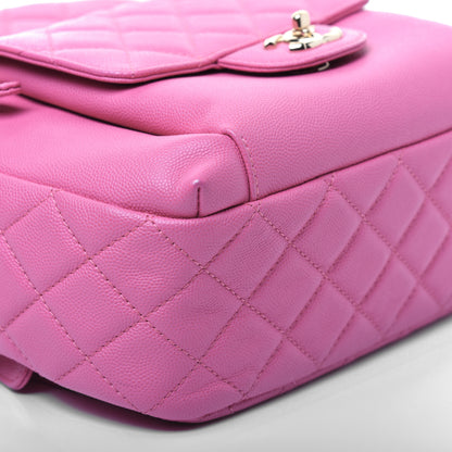 Chanel Caviar Quilted Large CC Day Backpack Pink 5 of 13