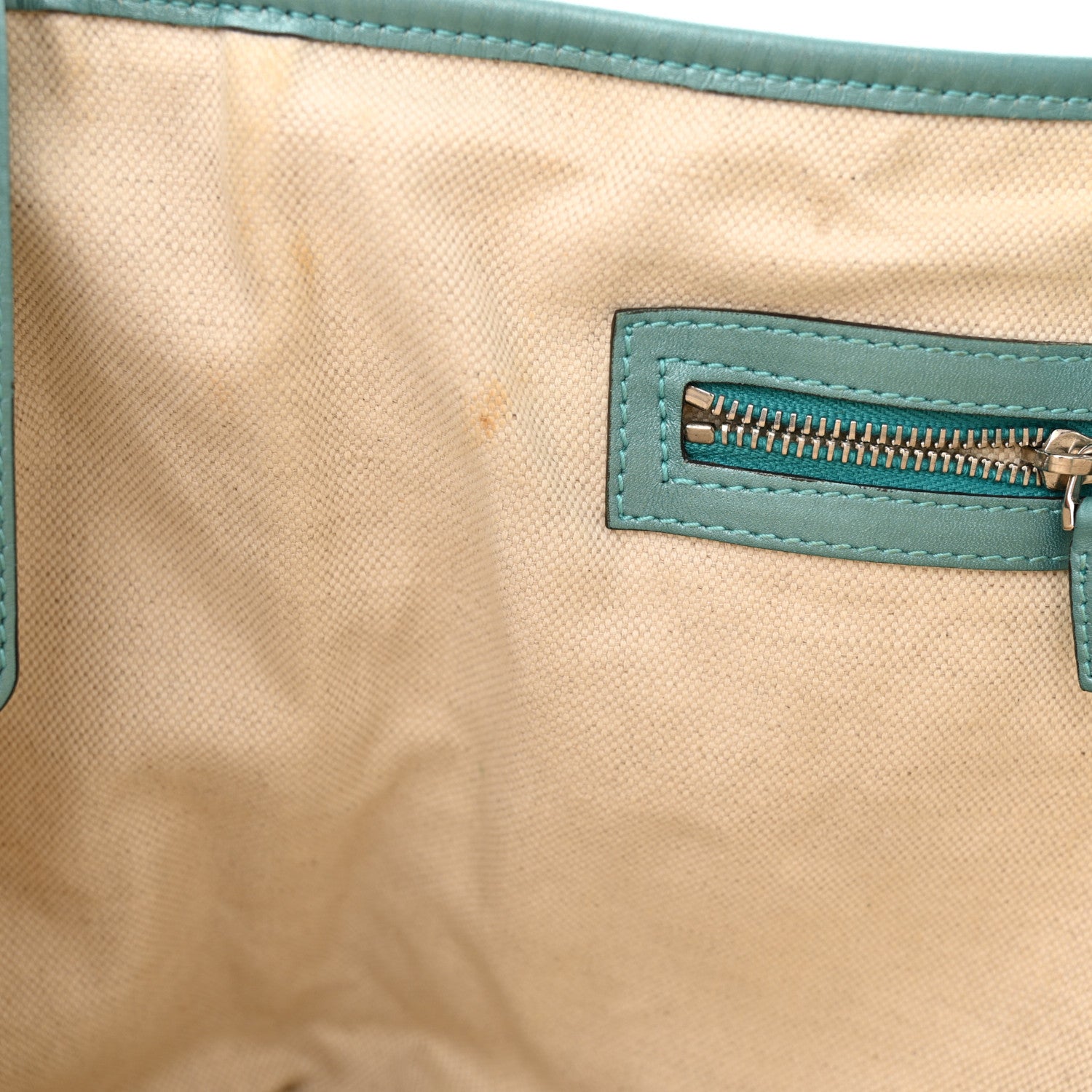Gucci Monogram Medium Twins Shoulder Bag Turquoise 13 of 15