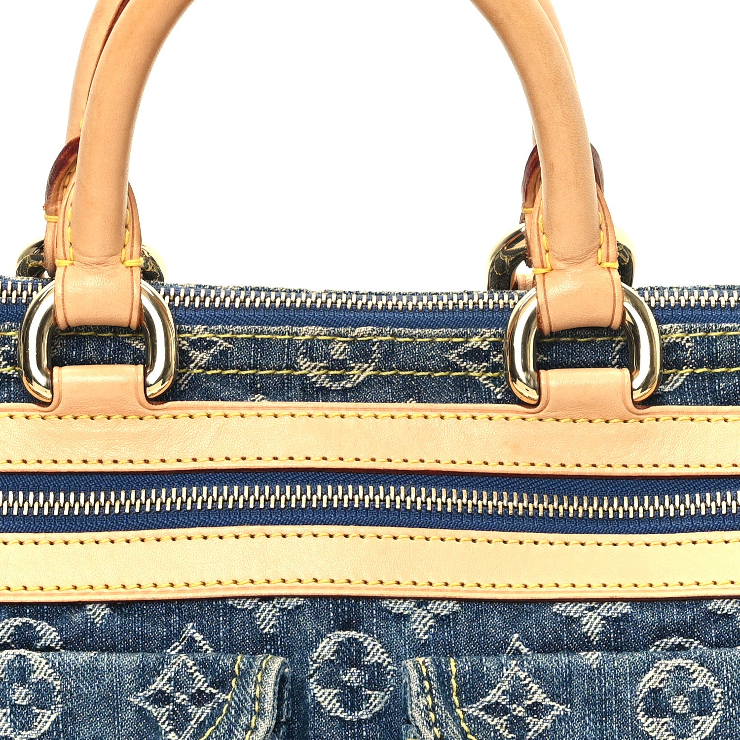 Louis Vuitton Monogram Denim Neo Speedy Blue 7 of 13