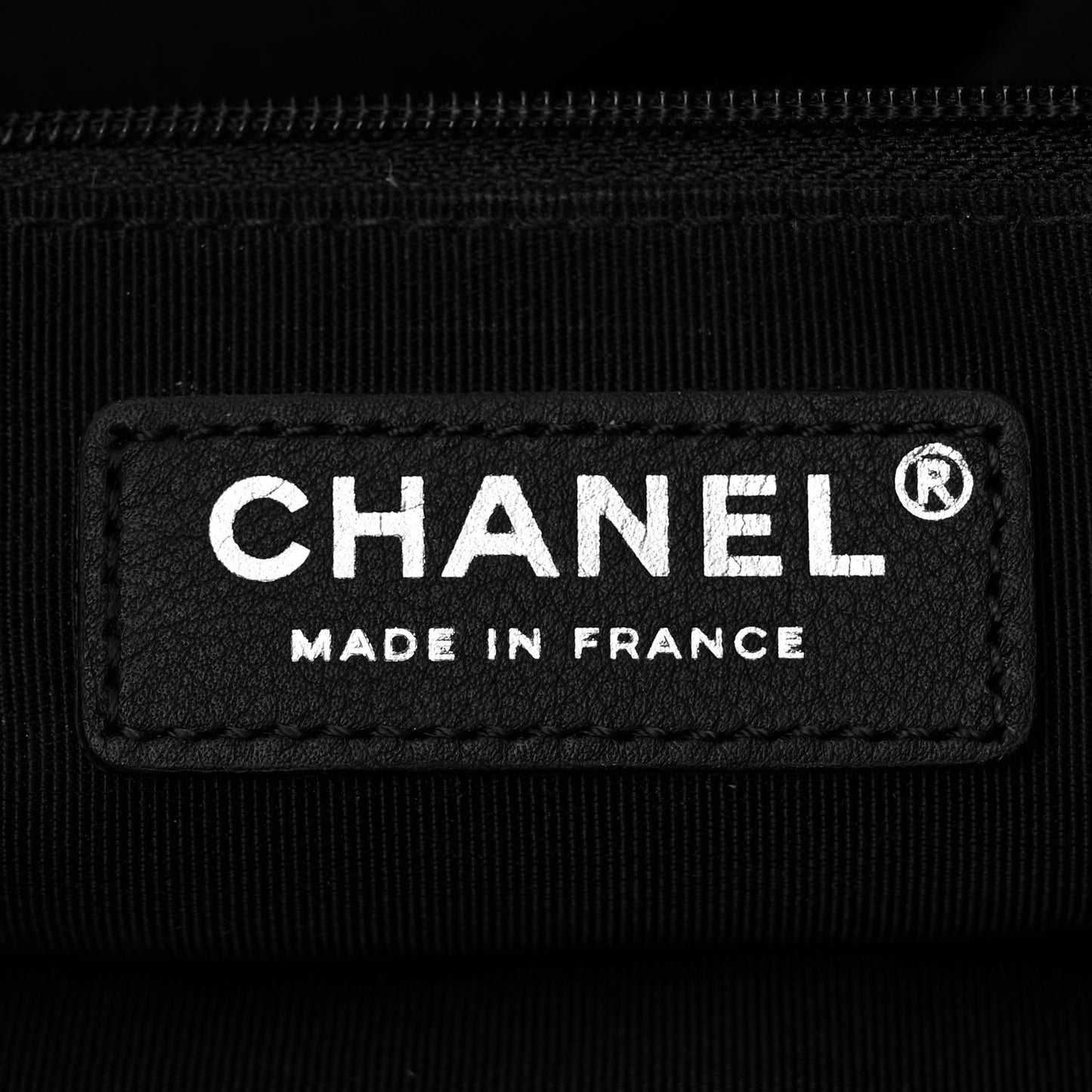 Calfskin Quilted Ultra Pocket Shopping Tote Black